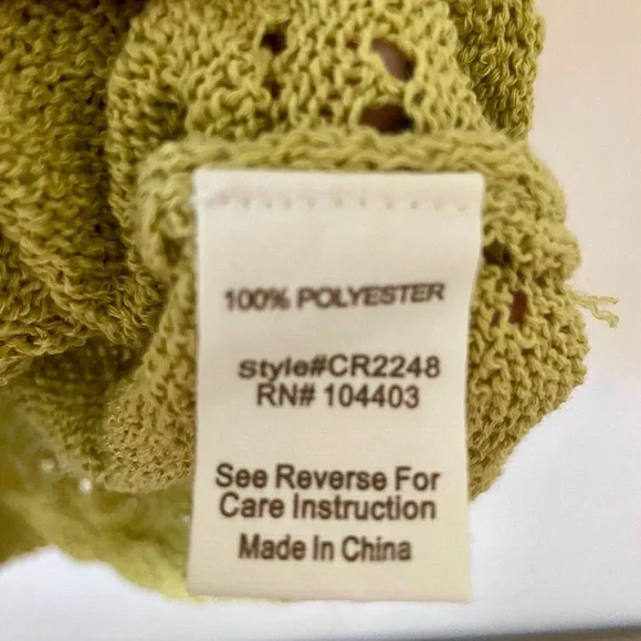 blu pepper • knit ruffle sleeve tank - Picture 3 of 3